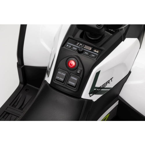 Quad ATV na akumulator dla dzieci Robust 01 Biały XMX-651